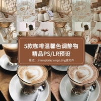 5款咖啡温馨色调精品Photoshop和Lightroom 预设