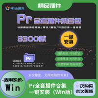 PR全套插件合集一键安装包 WIN去限制中文汉化完整版